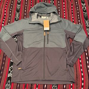 Fjallraven Men’s Abisko Trail Hoodie Fleece, Size XLarge